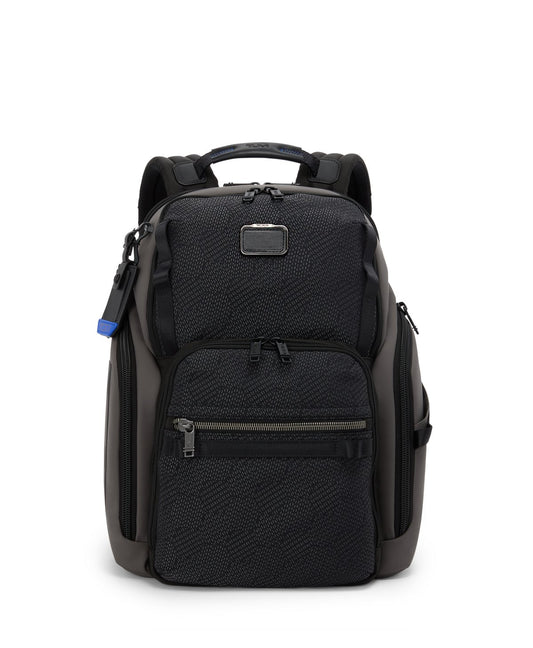 Search Backpack in Black Geometric