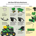 John Deere S100 42 In. Riding Lawn Mower, 17.5 HP Gas Hydrostatic Drive