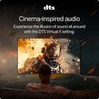 Vizio 50 4K HDR Smart TV, Dolby Vision HDR/HDR10 Plus, WiFi 6 C, Refurbished