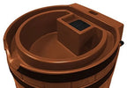 Good Ideas Rain Wizard 65 Gallon Rain Barrel With Darkened Ribs, Terra Cotta