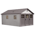 Lifespan 11 x 18.5 Ft. Outdoor Storage Shed, 11 x 18.5, Desert Sand