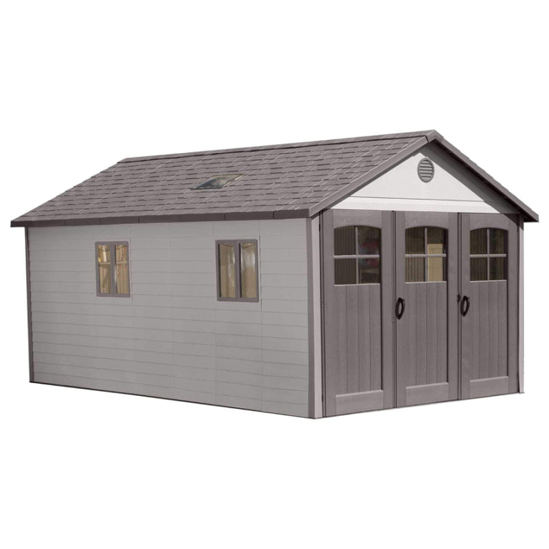 Lifespan 11 x 18.5 Ft. Outdoor Storage Shed, 11 x 18.5, Desert Sand