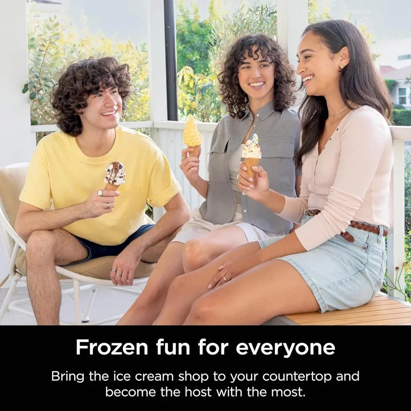 Ninja Swirl By CREAMi Ice Cream And Soft Serve Maker, Sorbet, Milkshake, Frozen Yogurt, Low Calories Program And More, 13-in-