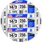 Southwire 250 Ft. 142 Solid Romex SIMpull Cu Nm-B Wg Wire
