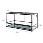 Reptizoo 120-Gallon Extra Large Reptile Terrarium