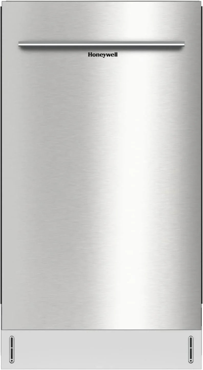Honeywell 18 In. Dishwasher With 8 Place Settings, 6 Washing Programs, Stainless Steel Tub, UL/Energy Star, Stainless Steel
