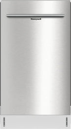 Honeywell 18 In. Dishwasher With 8 Place Settings, 6 Washing Programs, Stainless Steel Tub, UL/Energy Star, Stainless Steel