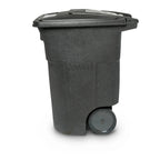 Toter 96 Gallon Trash Can With Smooth Wheels And Lid