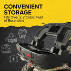 Black Boar Camco UTV/ATV Rear Storage Box And Lounger