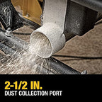 DEWALT 10 In. Table Saw, 32-1/2 In. Rip Capacity, 15 Amp Motor, With Rolling