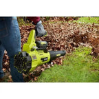 Ryobi 40V Brushless 20 In. Walk Behind Self-Propelled Mower/String Trimmer/Leaf Blower With 2 Batteries And 2 Chargers