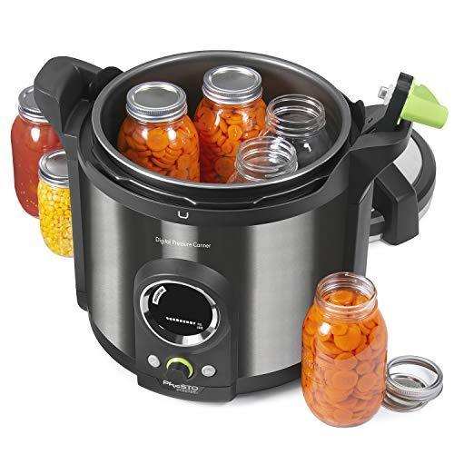 12Qt Digital Canner, Black Stainless