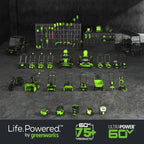 Greenworks 60V 8 In. Brushless Cordless Edger, 2.0 Ah Battery And Charger Included