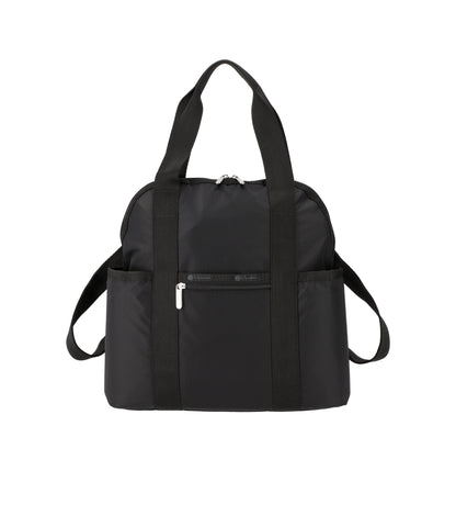 Double Trouble Backpack - Black solid