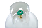 100 Lb Steel Propane Cylinder POL Valve, Ships Empty