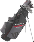Wilson Profile Platinum Club Set, Right-Handed, Stand Bag