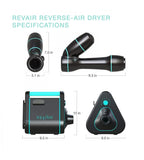 Revair Reverse-Air Hair Dryer, Easily Dry And Straighten Hair