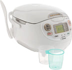 Zojirushi, Made In Japan Neuro Fuzzy Rice Cooker, 5.5-Cup, Premium White