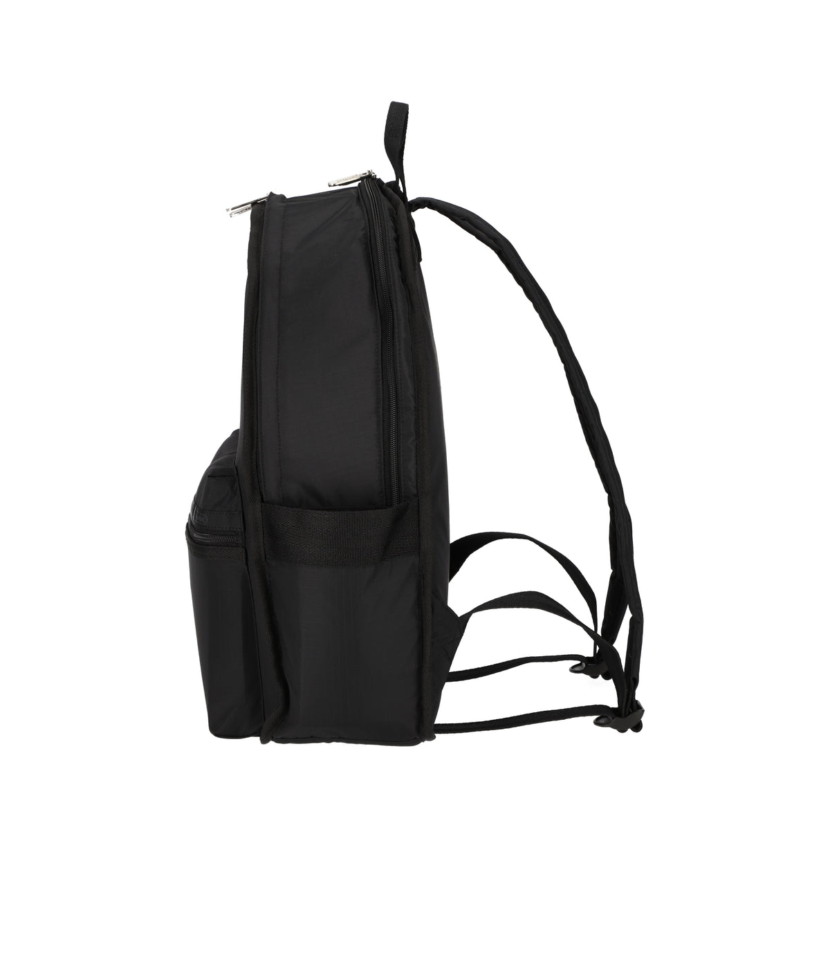 Route Backpack - Black solid view 4