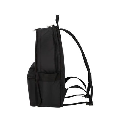 Route Backpack - Black solid view 4
