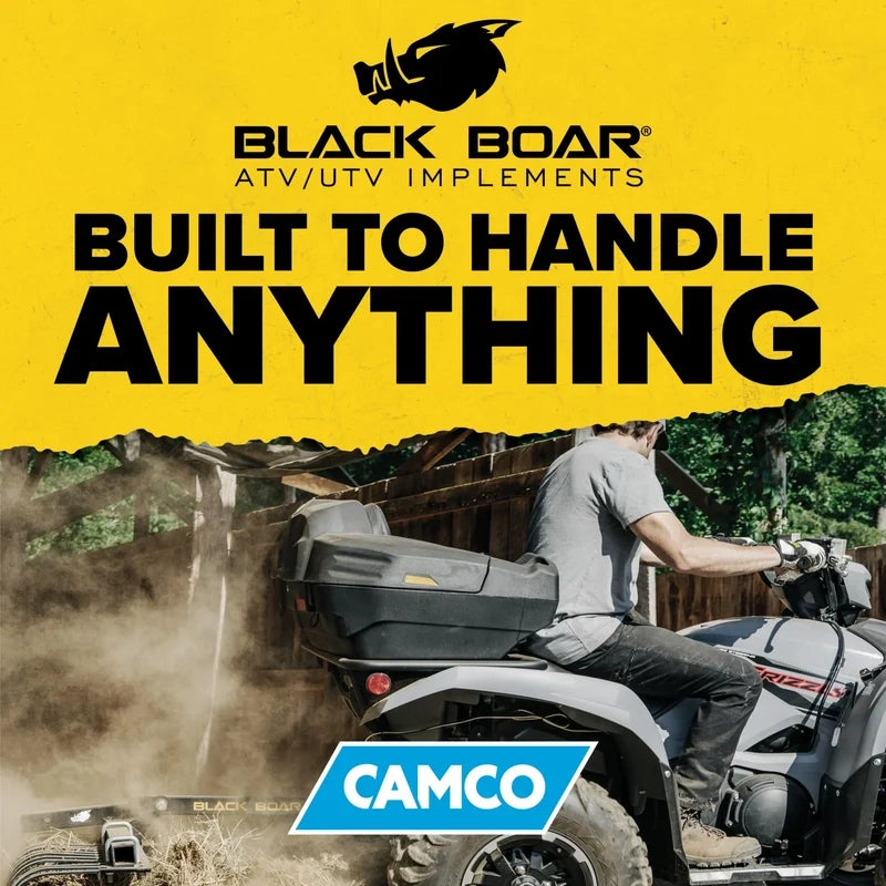 Black Boar Camco UTV/ATV Rear Storage Box And Lounger