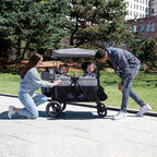 Jeep Wrangler Deluxe 4 Seater Stroller Wagon By Delta Children