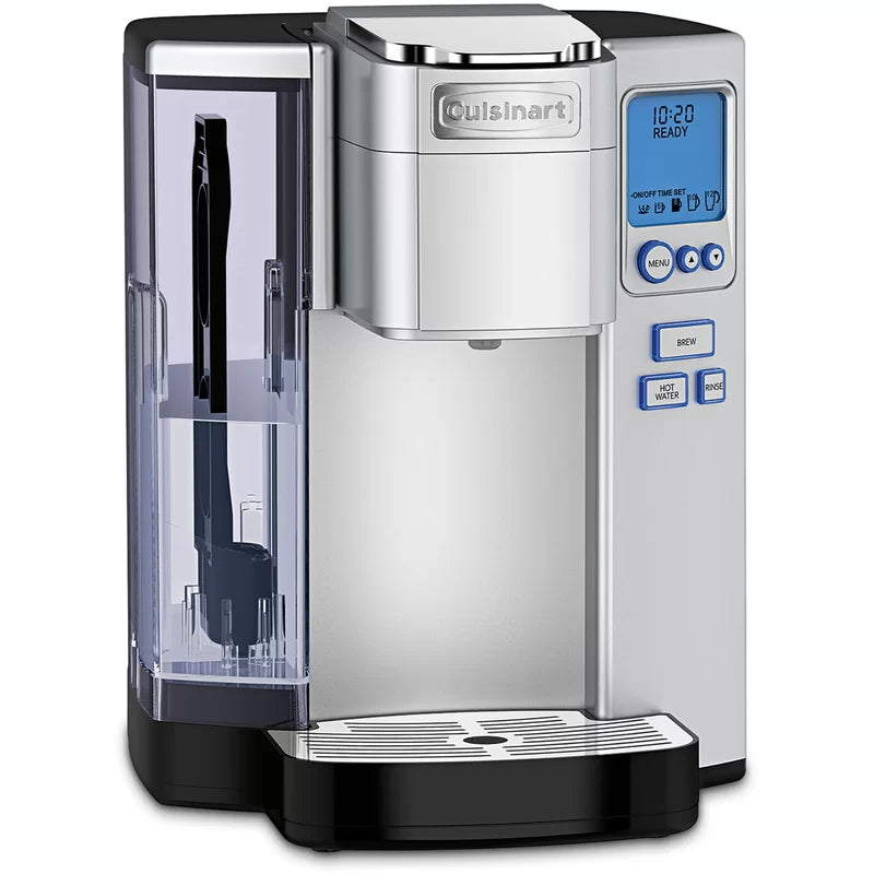 Cuisinart SS-10P1 Coffee Maker Single Serve 72-Ounce Reservoir Coffee Machine, Programmable Brewing And Hot Water Dispenser