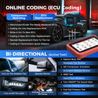 Launch X431 V Plus 5.0 Scan Tool With 2025 CANFD Connector, 37 Reset And OE-Level Diagnostics