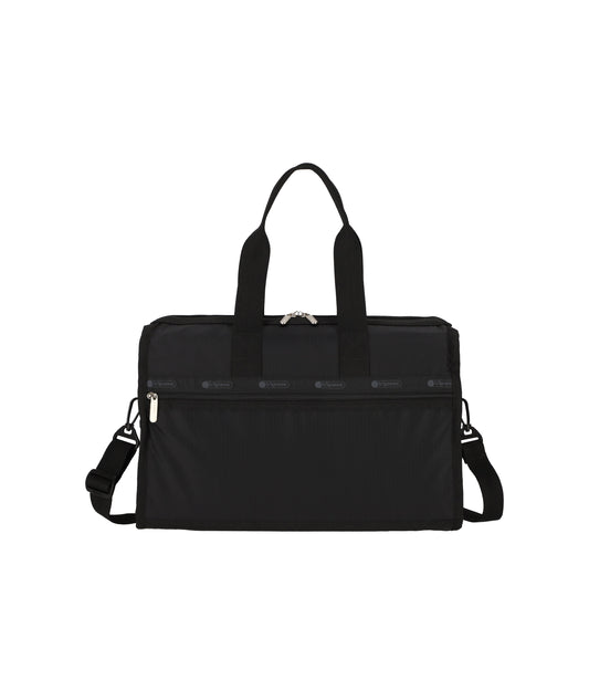 Deluxe Medium Weekender - Black solid