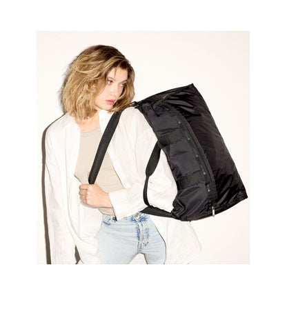 Deluxe Large Weekender - Black solid view 2