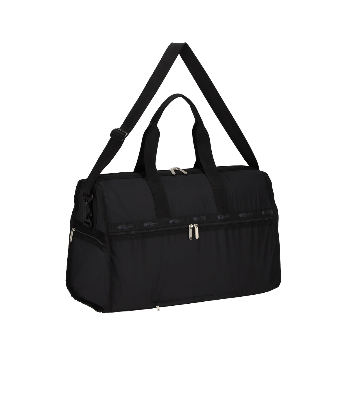 Deluxe Large Weekender - Black solid view 3