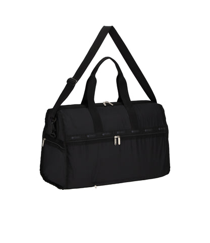 Deluxe Large Weekender - Black solid view 3
