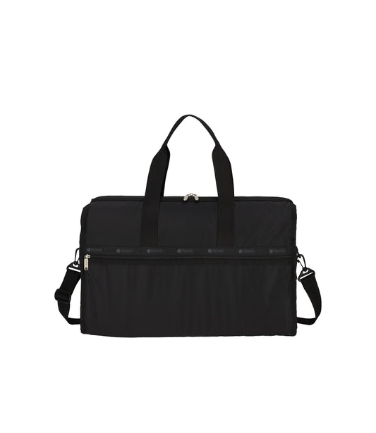 Deluxe Large Weekender - Black solid