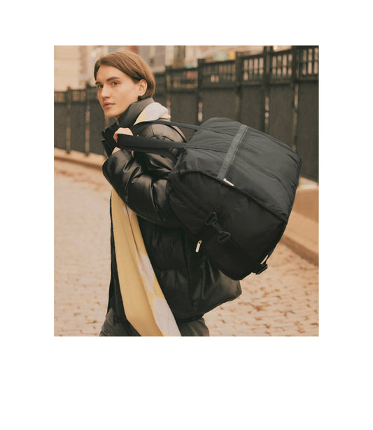 Deluxe Extra Large Weekender - Black solid view 2