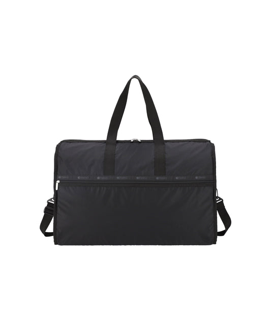 Deluxe Extra Large Weekender - Black solid