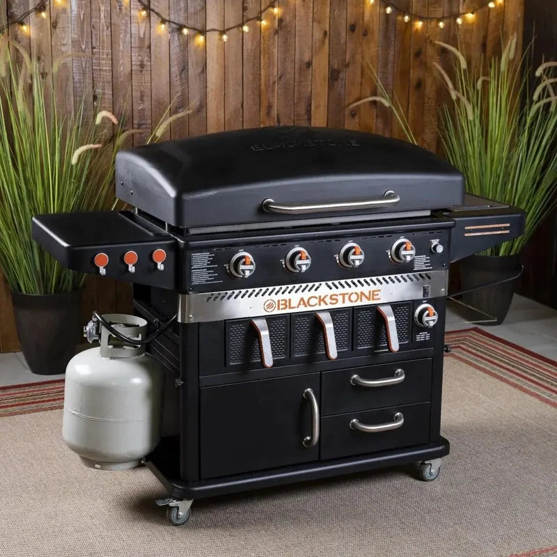 Blackstone 4-burner Hob And Air Fryer Combination, 36 In