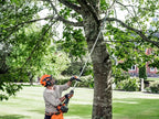 Husqvarna 330LK 28-cc 2-cycle 20-in Straight Shaft Gas String Trimmer With Attachment Capable And Edger Capable