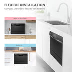 Comfee' Portable Countertop Dishwasher For Dorm, RV And Apartment