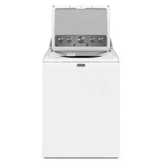 Maytag Top-Loading Washing Machine With 4.8 Cubic Foot Capacity And Extra Power Boost, White, MVW5430MW