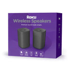 Roku 6.1-in 80-Watt Set Of 2 Smart Indoor Portable Speaker