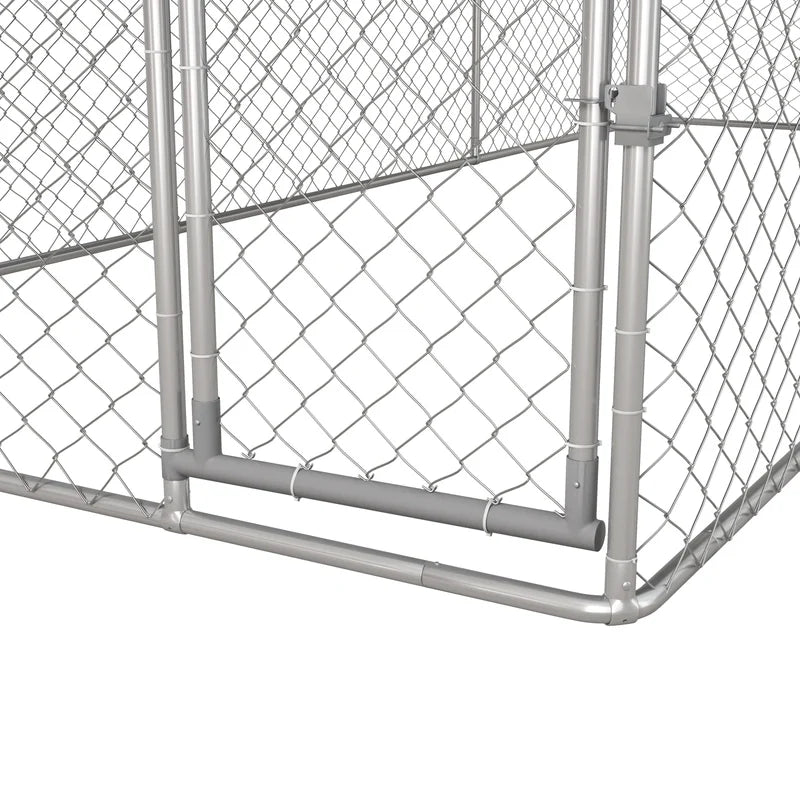 PawHut 19.7' x 7.5' x 7.5' Outdoor Dog Kennel With Waterproof Roof