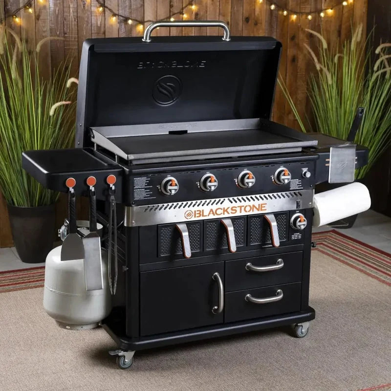 Blackstone 4-burner Hob And Air Fryer Combination, 36 In