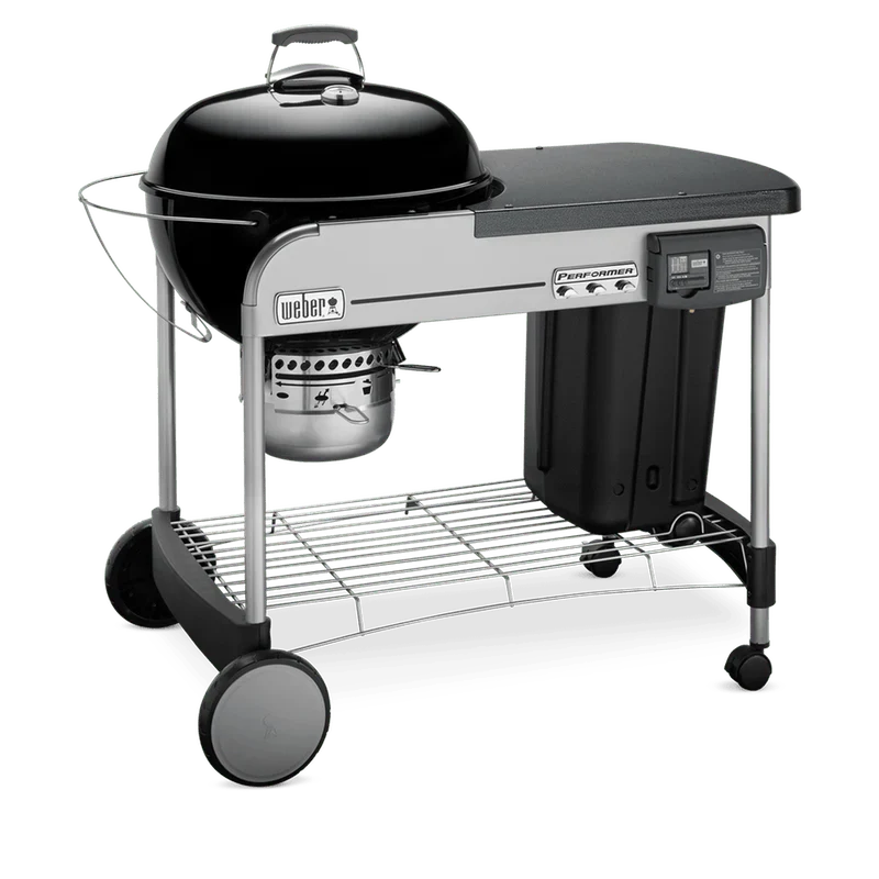 Weber Performer Deluxe 22 Ft. Black Charcoal Grill