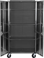 Seville Classics UltraHD Steel Storage Cabinet, 36 In.W x 18 In.D x 72 In.H