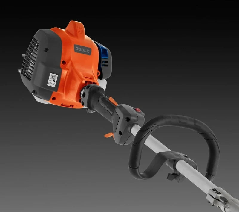 Husqvarna 330LK 28-cc 2-cycle 20-in Straight Shaft Gas String Trimmer With Attachment Capable And Edger Capable