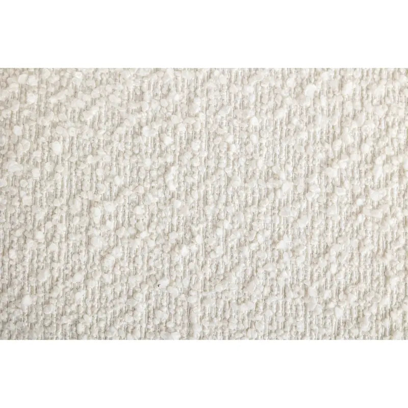 Swivel Barrel Chair, 360 Degree Rotation, Boucle Fabric