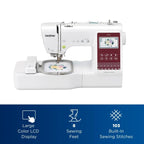 Brother SE725 Sewing And Embroidery Machine With Artspira App, 50 Free Designs