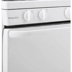 20-inch Electric Oven With 4 Cooking Zones, Freestanding, In White