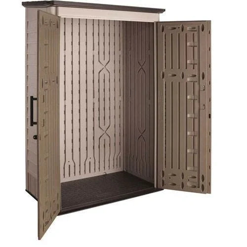 Rubbermaid Outdoor Storage Shed, 52 Cu. Ft., Weather-Resistant, Lockable Doors
