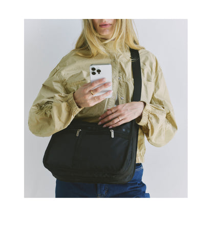 Deluxe Everyday Bag - Black solid view 2
